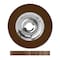 Dedeco Sunburst Radial Bristle Discs 12 in X 2 in Straight Ts Brown 36 Grit A/O 1/Unit 1972 - alternate 1